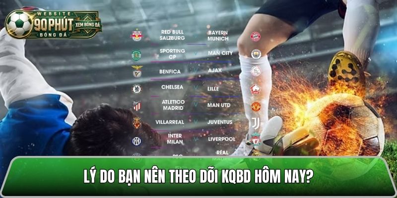 Theo dõi kết quả bóng đá cực nhanh mỗi ngày